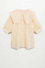 Mango - yellow Babydoll collar blouse, Woman Mango - yellow Babydoll collar blouse, Woman