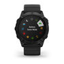GARMIN - Garmin Fenix 6X Pro 51mm Black with Black Band Smart Watch GARMIN - Garmin Fenix 6X Pro 51mm Black with Black Band Smart Watch