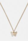 Missguided - Gold Gold Look Ditsy Butterfly Pendant Necklace Missguided - Gold Gold Look Ditsy Butterfly Pendant Necklace