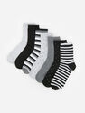 Reserved - Light Grey Cooton Rich Socks 7-Pack, Kids Boy Reserved - Light Grey Cooton Rich Socks 7-Pack, Kids Boy