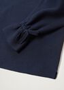 Mango - navy Bow sleeve sweater Mango - navy Bow sleeve sweater