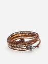 Reserved - Beaded bracelet - Beige Reserved - Beaded bracelet - Beige