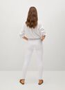 Mango - white Elsa medium-waist skinny jeans, Women Mango - white Elsa medium-waist skinny jeans, Women