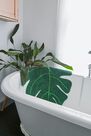 Urban Outfitters - Green Monstera Bath Mat Urban Outfitters - Green Monstera Bath Mat