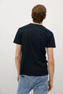 Mango - Navy Sustainable Cotton T-Shirt Mango - Navy Sustainable Cotton T-Shirt
