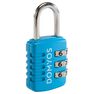 DOMYOS - Combination Padlock - Blue, Unique Size DOMYOS - Combination Padlock - Blue, Unique Size