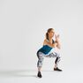 DOMYOS - Large Muscle Back Fitness Tank Top My Top, Blueberry DOMYOS - Large Muscle Back Fitness Tank Top My Top, Blueberry