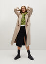Mango - black Draped pencil skirt Mango - black Draped pencil skirt