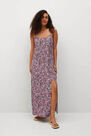 Mango - black Printed camisole dress, Women Mango - black Printed camisole dress, Women