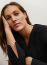 Mango - black Belt wrap dress Mango - black Belt wrap dress