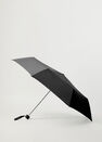 Mango - Black Plain Folding Umbrella Mango - Black Plain Folding Umbrella