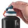 QUECHUA - 500 aluminum 1.5 litre hiking flask with quick-open cap - black, Unique Size QUECHUA - 500 aluminum 1.5 litre hiking flask with quick-open cap - black, Unique Size