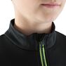 KIPSTA - 10-11Y T500 Kids' Half-Zip Football Training Sweatshirt - Black/Neon, Black KIPSTA - 10-11Y T500 Kids' Half-Zip Football Training Sweatshirt - Black/Neon, Black