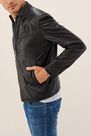 Salsa Jeans - Black Leather biker jacket Salsa Jeans - Black Leather biker jacket