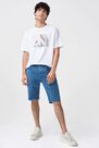Salsa Jeans - Blue Brandon loose mesh shorts Salsa Jeans - Blue Brandon loose mesh shorts
