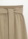 Mango - light beige Knitted skirt with belt Mango - light beige Knitted skirt with belt