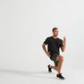 DOMYOS - 2XL Technical Fitness T-Shirt 100 - Mottled, Steel Grey DOMYOS - 2XL Technical Fitness T-Shirt 100 - Mottled, Steel Grey
