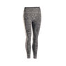 DOMYOS - XS Seamless 7/8 Dynamic Yoga Leggings - Mottled Coral - Dark Grey DOMYOS - XS Seamless 7/8 Dynamic Yoga Leggings - Mottled Coral - Dark Grey