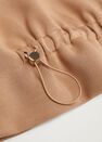 Mango - medium brown Sweater with ruffle detail Mango - medium brown Sweater with ruffle detail