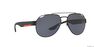 PRADA LINEA ROSSA - Black Irregular Prada Linea Rossa PS 57US PRADA LINEA ROSSA - Black Irregular Prada Linea Rossa PS 57US