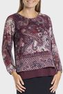 Punt Roma - Maroon printed t-shirt Punt Roma - Maroon printed t-shirt