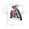 ADD A KID - Biker Chopper Girl Youth X Small T-Shirt ADD A KID - Biker Chopper Girl Youth X Small T-Shirt