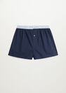 Mango - navy Polka-dot cotton boxer Mango - navy Polka-dot cotton boxer