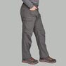 FORCLAZ - Men's mountain trekking zip-off trousers trek100 - dark grey, M FORCLAZ - Men's mountain trekking zip-off trousers trek100 - dark grey, M