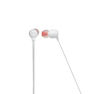 JBL - JBL Tune 115BT White Wireless In-Ear Earphones JBL - JBL Tune 115BT White Wireless In-Ear Earphones