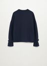 Mango - navy Bow sleeve sweater Mango - navy Bow sleeve sweater