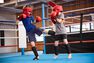 OUTSHOCK - XS/S Beginner Kickboxing/Muay Thai Shin-Foot Guard 100, Black OUTSHOCK - XS/S Beginner Kickboxing/Muay Thai Shin-Foot Guard 100, Black