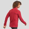 QUECHUA - Large Men's Mountain Walking Fleece MH500, Bordeaux QUECHUA - Large Men's Mountain Walking Fleece MH500, Bordeaux