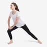 NYAMBA - W33 L31 7/8 Cotton Fitness Leggings Fit+ - Grey NYAMBA - W33 L31 7/8 Cotton Fitness Leggings Fit+ - Grey