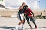 TARMAK - US 7 Adult Puncture-Proof Grippy Basketball R500 - Graffiti. - Black TARMAK - US 7 Adult Puncture-Proof Grippy Basketball R500 - Graffiti. - Black