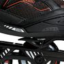 OXELO - EU 32-35 Fit 3 Kids' Fitness Skates, Fluo Blood Orange OXELO - EU 32-35 Fit 3 Kids' Fitness Skates, Fluo Blood Orange