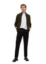 Mango - white Stretch cotton T-shirt, Men Mango - white Stretch cotton T-shirt, Men