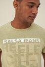 Salsa Jeans - Yellow Cotton t-shirt Salsa Jeans - Yellow Cotton t-shirt