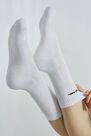 Urban Outfitters - White Iets Frans'.. Logo Text Sport Socks Urban Outfitters - White Iets Frans'.. Logo Text Sport Socks