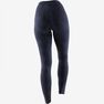 NYAMBA - W35 L31 Fit+ 500 Women's Slim-Fit Stretching Leggings AOP, Black NYAMBA - W35 L31 Fit+ 500 Women's Slim-Fit Stretching Leggings AOP, Black