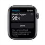APPLE - Apple Watch Series 6 GPS 40mm Space Grey Aluminium Case with Black Sport Band APPLE - Apple Watch Series 6 GPS 40mm Space Grey Aluminium Case with Black Sport Band