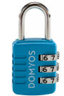 DOMYOS - Combination Padlock - Blue, Unique Size DOMYOS - Combination Padlock - Blue, Unique Size