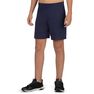 DOMYOS - 8-9Y Boys' Gym Shorts 100 - Navy Blue DOMYOS - 8-9Y Boys' Gym Shorts 100 - Navy Blue
