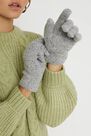 Urban Outfitters - Dark Grey UO Super Soft Gloves Urban Outfitters - Dark Grey UO Super Soft Gloves