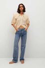 Mango - yellow Babydoll collar blouse, Woman Mango - yellow Babydoll collar blouse, Woman