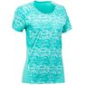 QUECHUA - Large MH500 Women's Short-sleeved Mountain Hiking T-Shirt, Mouse Grey QUECHUA - Large MH500 Women's Short-sleeved Mountain Hiking T-Shirt, Mouse Grey