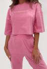 Missguided - Pink Co Ord Spring Summer Rib Cropped T Shirt Missguided - Pink Co Ord Spring Summer Rib Cropped T Shirt