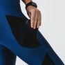KALENJI - W28 L31 Run Dry+ Feel Women's Running Cropped Bottoms - Black KALENJI - W28 L31 Run Dry+ Feel Women's Running Cropped Bottoms - Black