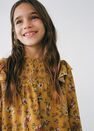 Mango - medium yellow Floral-print flowy blouse Mango - medium yellow Floral-print flowy blouse