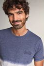 Salsa Jeans - Lilac Gradient T-Shirt In Cotton, Men Salsa Jeans - Lilac Gradient T-Shirt In Cotton, Men