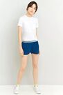Urban Outfitters - White Fila Elastic Waist Dolphin Shorts, Women Urban Outfitters - White Fila Elastic Waist Dolphin Shorts, Women